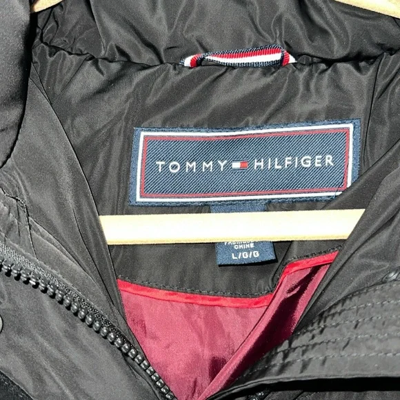 TOMMY HILFIGER 3/4 length puffer coat - Picture 2 of 10